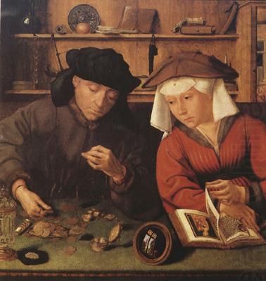 The Money-changer and his wife (mk08), Quentin Massys